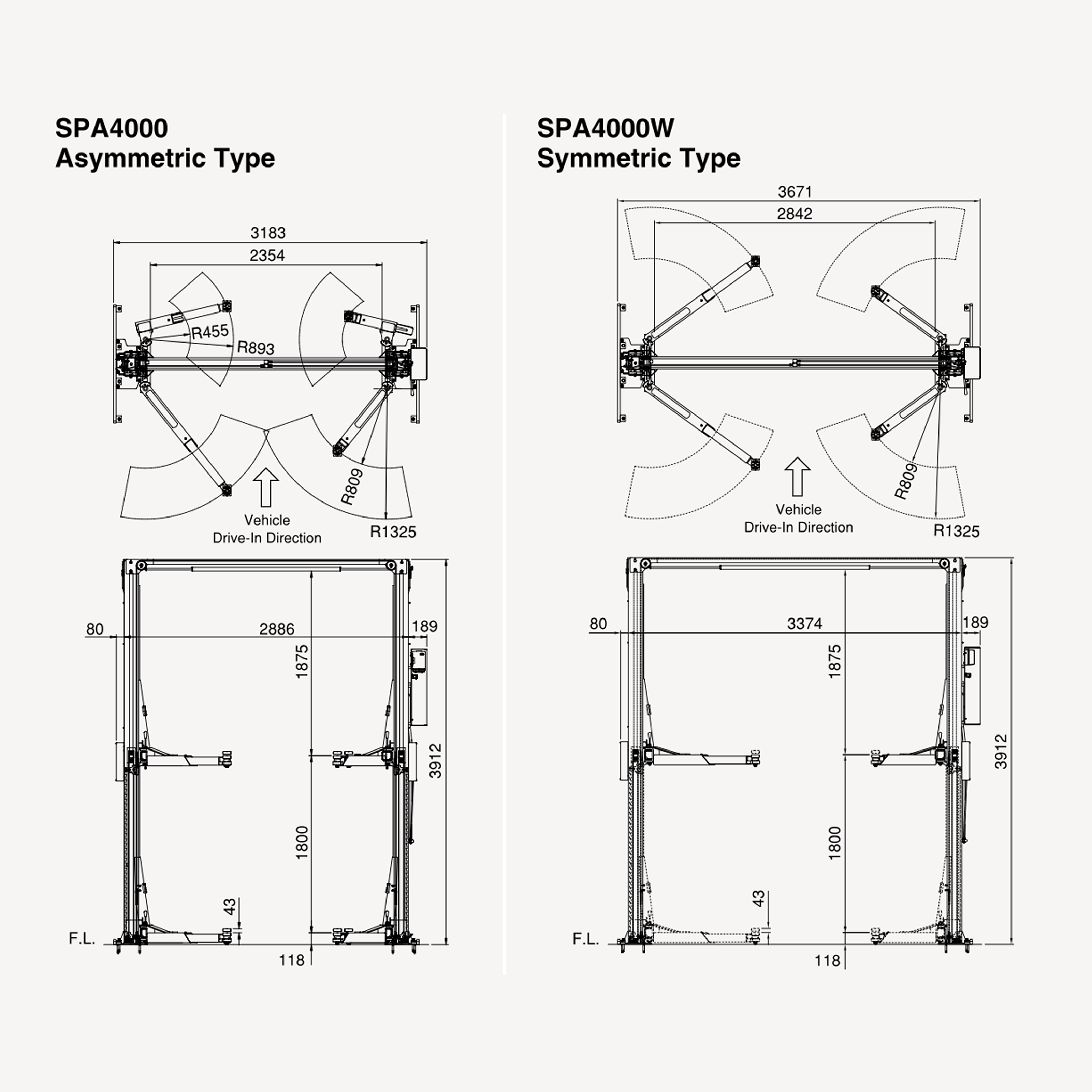 SPA4000 Asymmetric Type