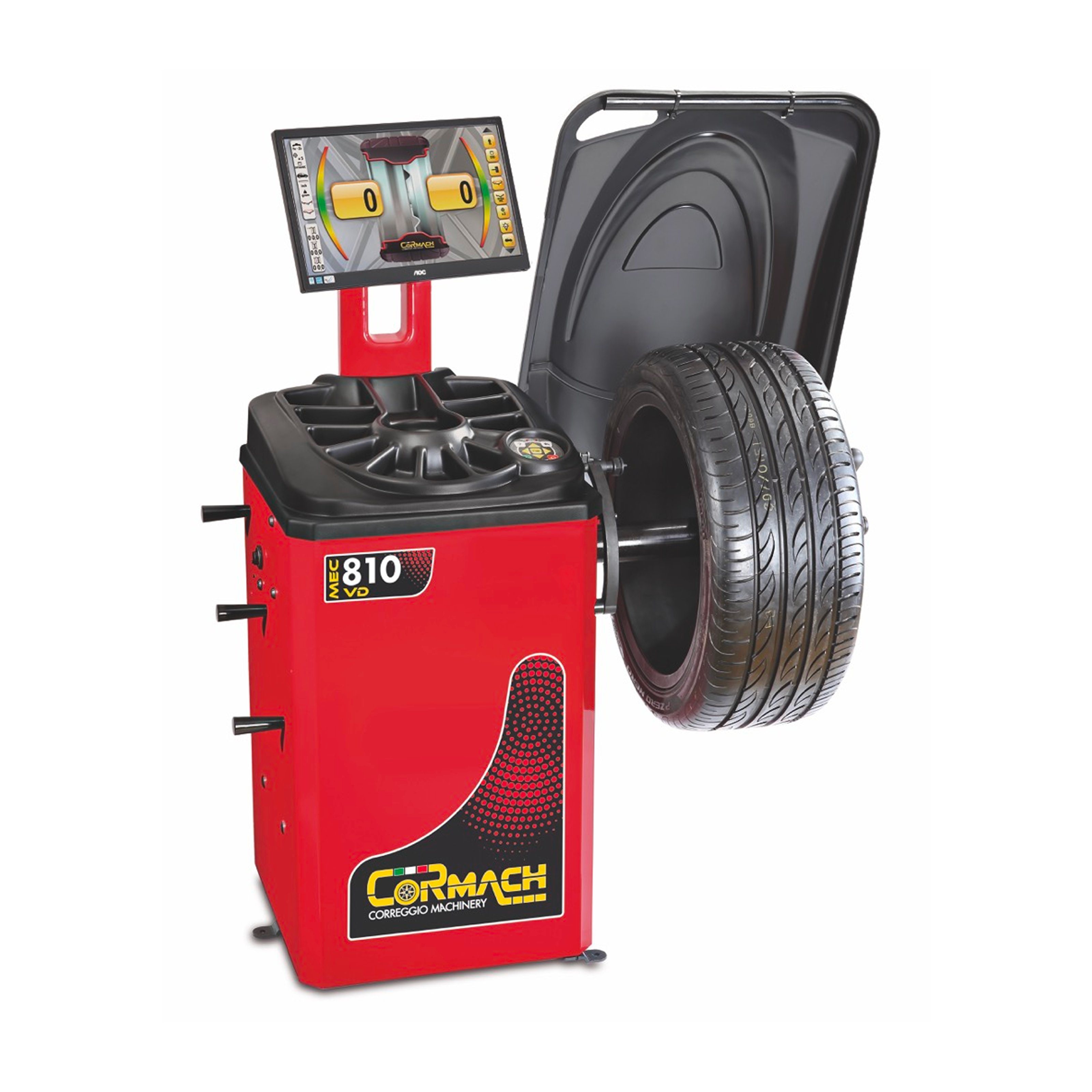 810 VD electronic wheel balancer