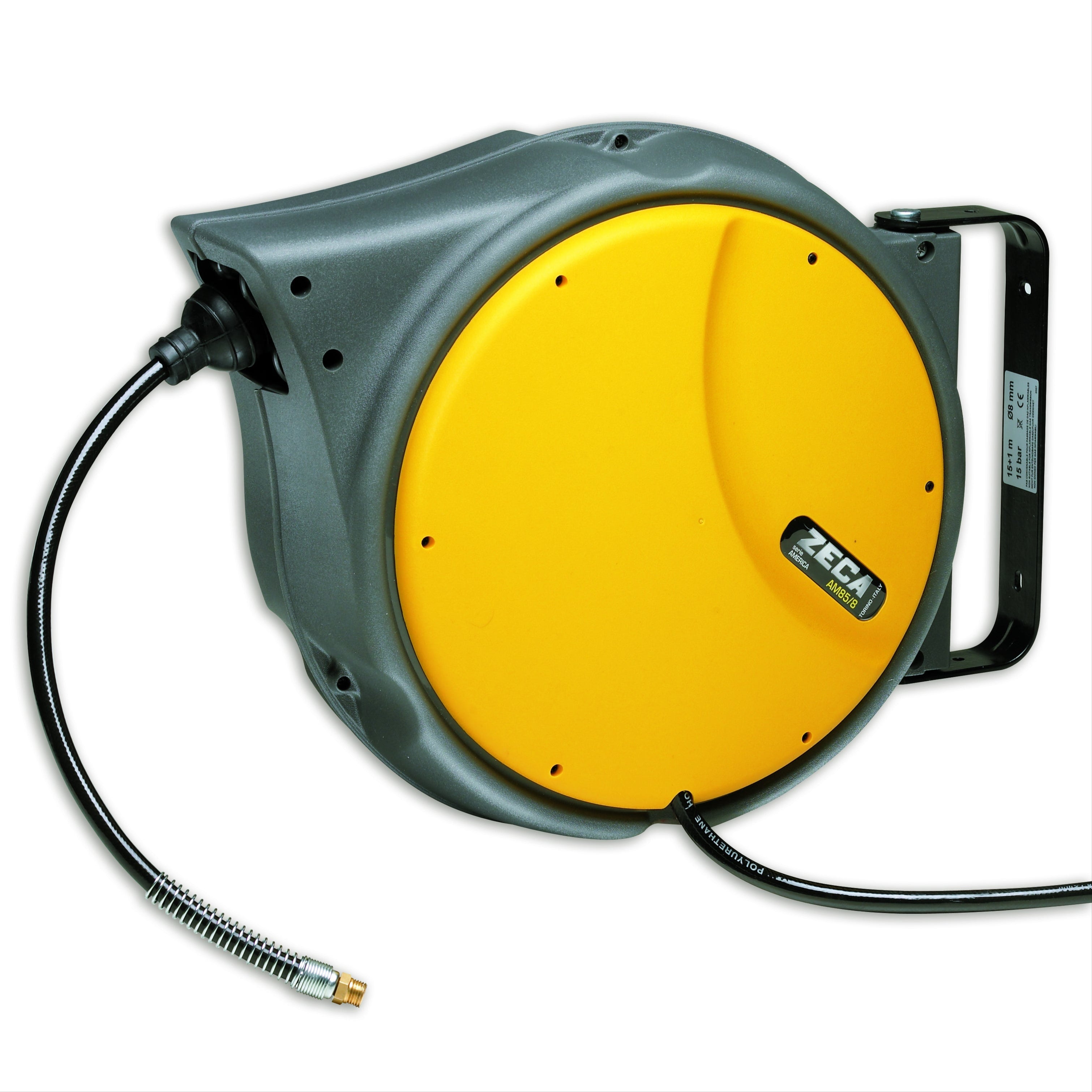 AM85/10  Compact PU Hose Reel for Air
