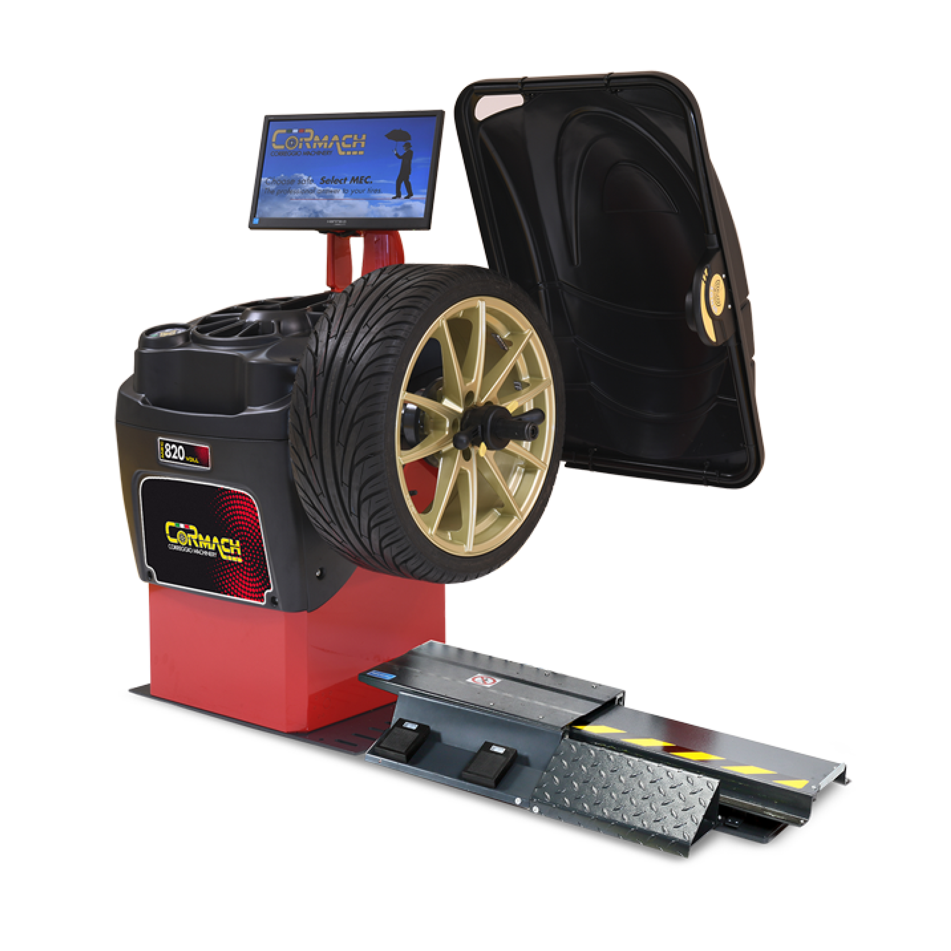820 VDLL SONAR wheel balancer