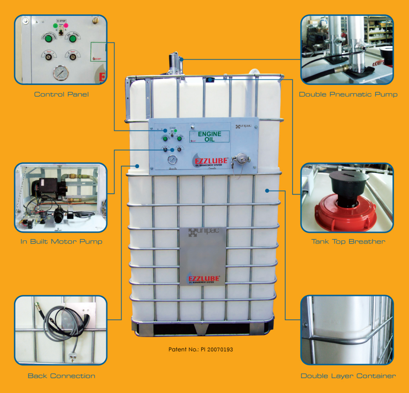 New Oil EZZLube Bulk Oil Management System