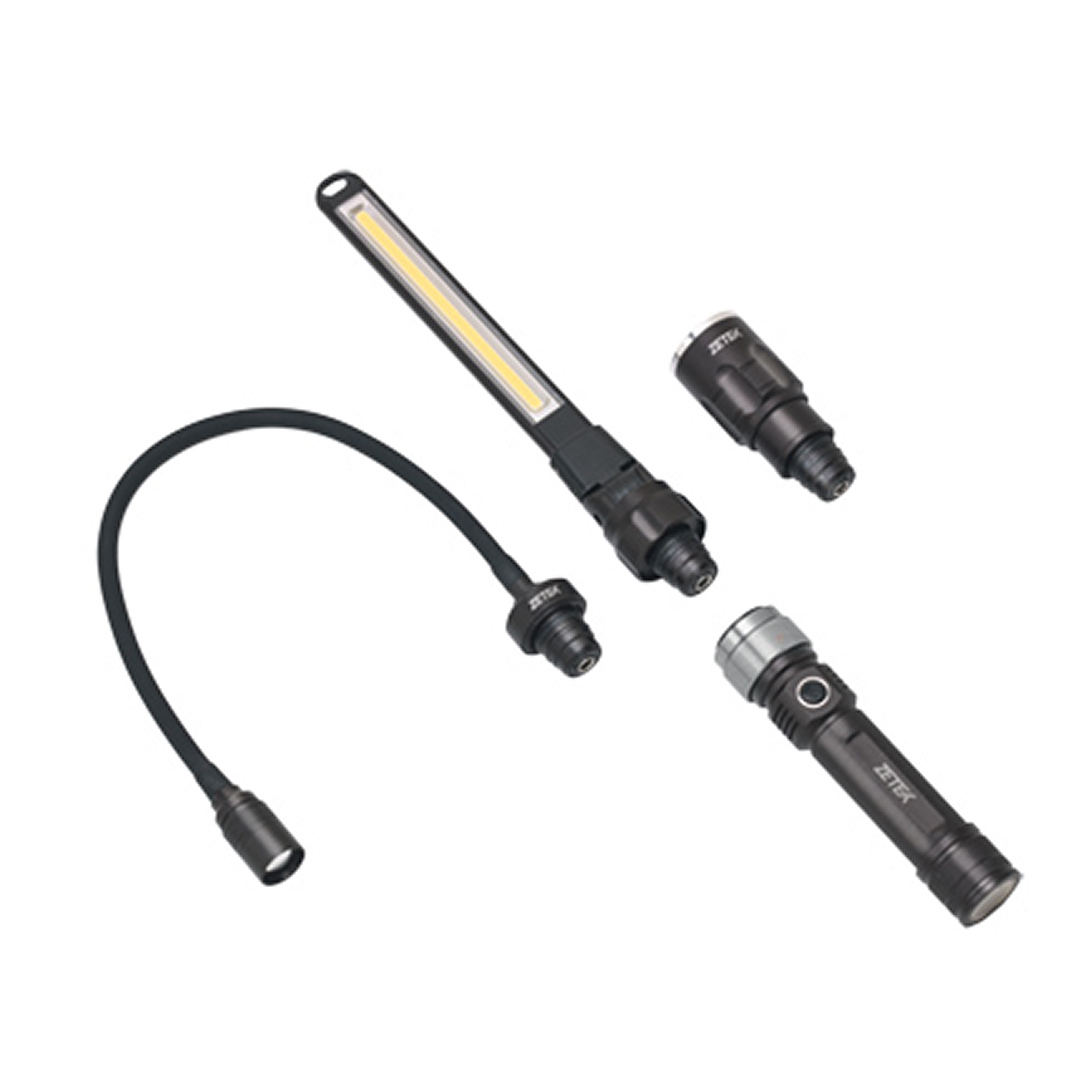 KB400 RECHARGEABLE LED LAMP, 3 IN 1